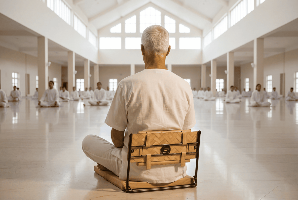 <b>BAANSURI</b><br>Portable Meditation Floor Chair