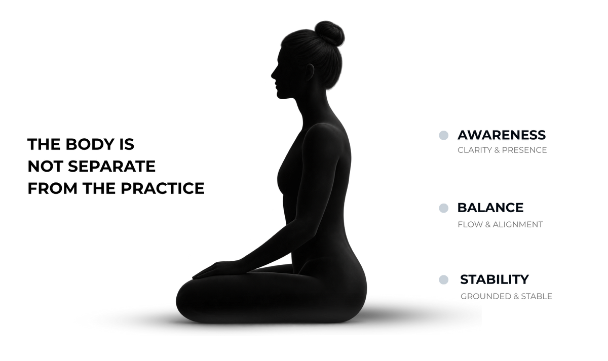 THE POSTURE DESIGNED FOR STILLNESS