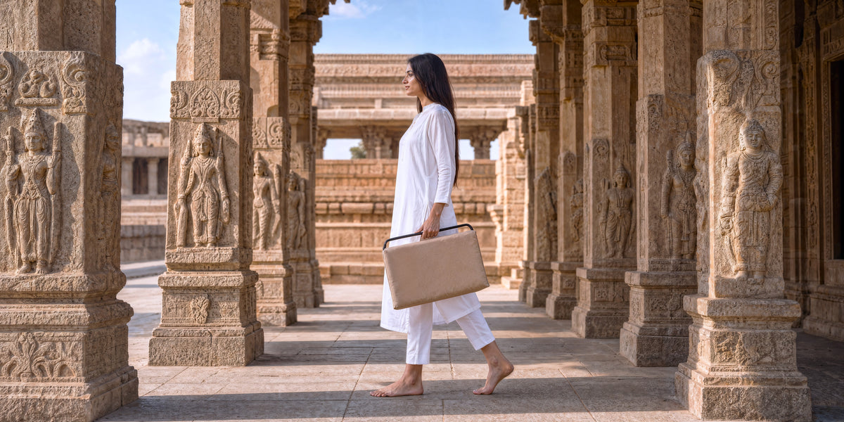 <b>BAANSURI</b><br>Portable Meditation Floor Chair