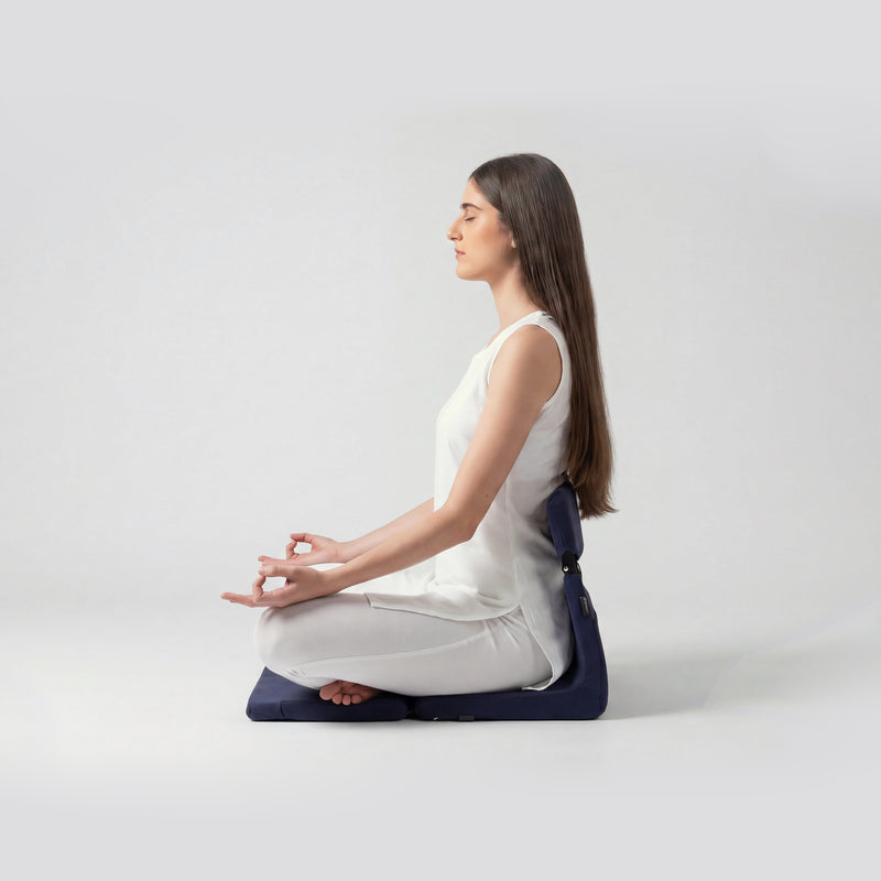 <b>QUIET FIESTA</b> <br>Portable Meditation Floor Chair